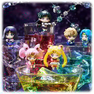 Komplettset - Sailor Moon Cosmic Heart Cafe Ochatomo (6 Figuren) - Profil