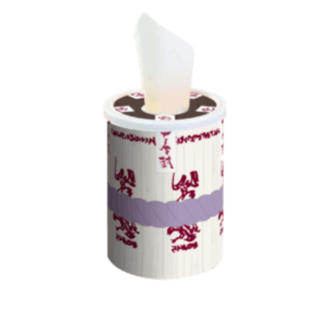 Barrel-shaped tissue/Kleenex - Profil