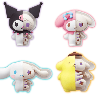 Set - Kaitai Fantasy Sanrio Characters - Fancy Purple - Megahouse - Profil