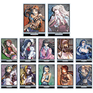  Random Selection - Black Lagoon - Acrylic Stand  (Trading Cover Illustration) - Armabianca