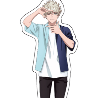  Yatora Yaguchi (Original Illustration) - Blue Period - Acrylaufsteller - A3 - Profil