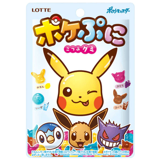 Poke-Puni Pokemon - Charakter Gummy - Lotte - 80 g
