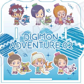 Digimon Adventure 02 - Acryl Stiftehalter (Oekakiccho Version) - Y Line - Profil