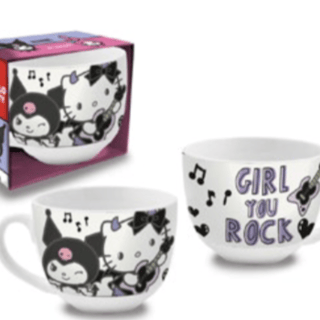 Hello Kitty & Kuromi - Hello Kitty and Friends - Cappuccino Tasse (Girl You Rock)- Coriex - Profil