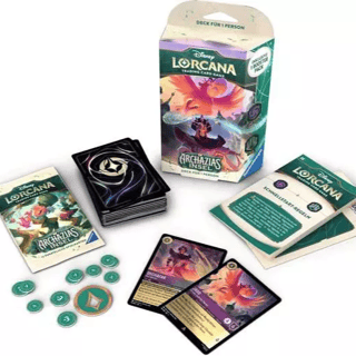 Lorcana - Disney Lorcana 7: Archazias Insel - Amethyst und Stahl - Starter Deck (Deutsch)
