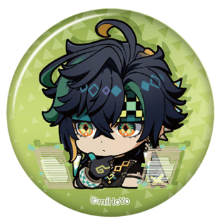 Kinich - Genshin Impact - Can Badge (Chibi Version) - miHoYo