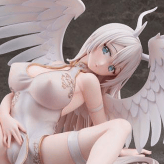 White Angel - PartyLook Statue PVC 1/4 - Profil