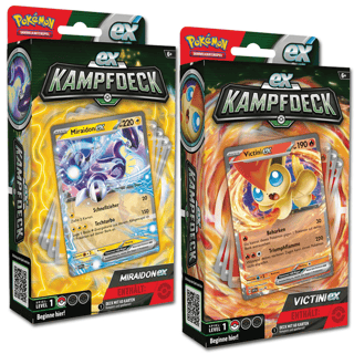 Pokemon TCG - Pokemon Ex-Kampfdeck - Victini/Miraidon - Zufällige Auswahl (deutsch)