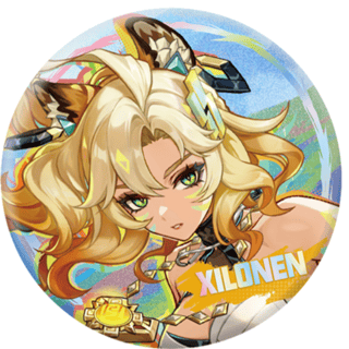 Xilonen - Genshin Impact - Button - miHoYo