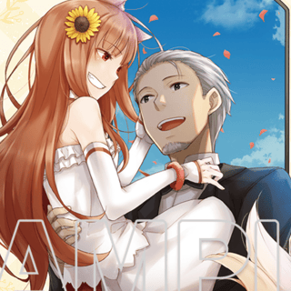 Spice and Wolf - Acrylic Plate / Acrylic Stand (Dengeki Bunko Renewal Cover 3) - Kadokawa - Profil