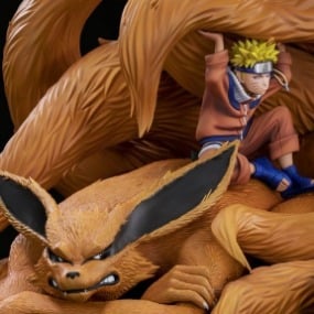 Naruto Uzumaki & Kyubi - Linked by Seal - Tsume HQS Statue - Profil