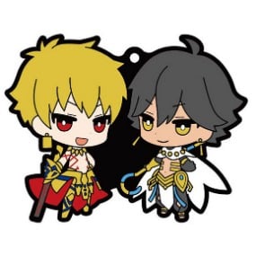 Gilgamesh & Ozymandias - Fate / Grand Order - Buddy Collection Rubber Mascot  - Profil
