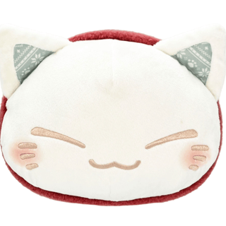 Nemu Neko - Red Scarf - Plush - Furyu (27 cm x 20 cm)