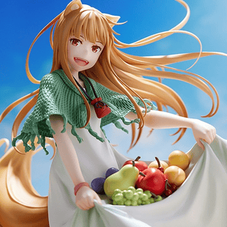 Holo - Wolf and the Scent of Fruit - Figurine PVC par Good Smile Company - Profil