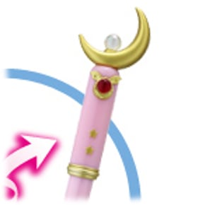 Sailor Moon Pencil Eyeliner - Mondstab - Mondzepter mit goldener Schrift - Miracle Romance - Profil