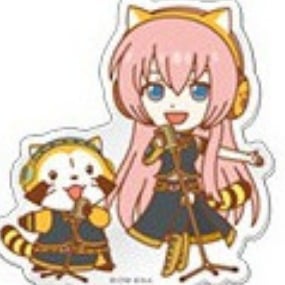 Luka Megurine keychain - Hatsune Miku x Rascal - Profil