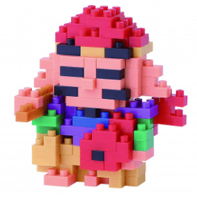 Japanischer Glückgott Ebisu - Mini series NANOBLOCK - NBC-163