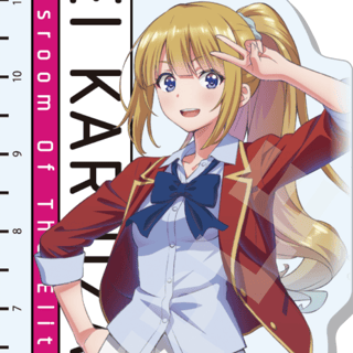 Kei Karuizawa - Classroom of the Elite - Acrylic Stand (3 Way Chara Memo Board 02) - CS.Front