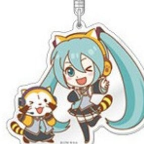 Hatsune Miku Anhänger A zwinkern - Hatsune Miku x Rascal - Profil
