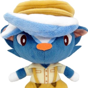 Kicks/Schubert - Animal Crossing Plüschtier - Little Buddy Toys (18 cm) - Profil