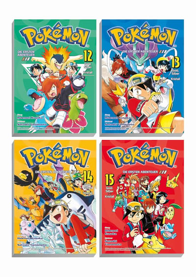 Pokémon – Manga Pack 04: Bundle 4: Gold, Silver and cyrstal 2