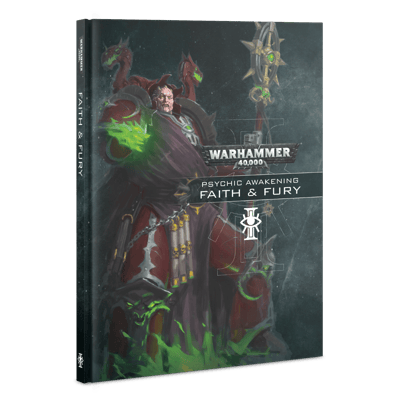 Warhammer 40.000 -  Psychic Awakening Faith & Fury  - Book German