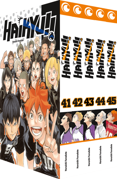 Haikyu!! Sammelbox 5 - Crunchyroll - Band 41-45 im Schuber