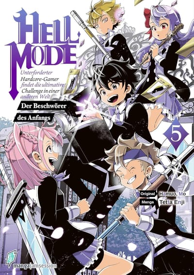 Hell Mode: Unterforderter Hardcore-Gamer findet die ultimative Challenge in einer anderen Welt - Der Beschwörer des Anfangs - Manga Jam Session - Band 05