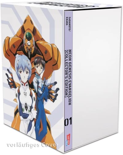 Neon Genesis Evangelion - Perfect Edition - Carlsen - Band 01 im Sammelschuber