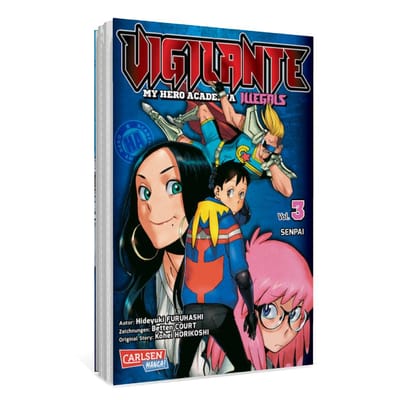 Vigilante My Hero Academia Illegals - Carlsen - Band 03