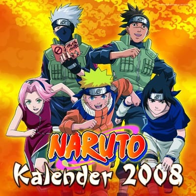 Naruto Wandkalender 2008