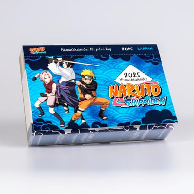 Naruto Mitmachkalender 2025