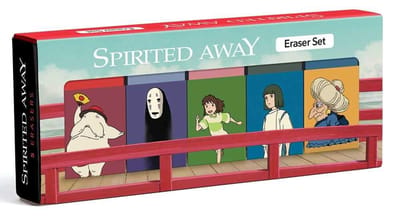 Spirited Away - Studio Ghibli - Eraser Set - Abrams & Chronicle