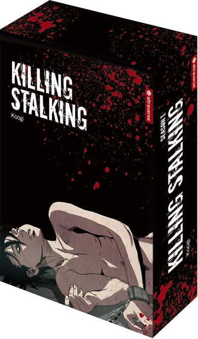 Killing Stalking Season I - Komplette Manga Box - Altraverse – Band 01–04 Komplette Manga Box