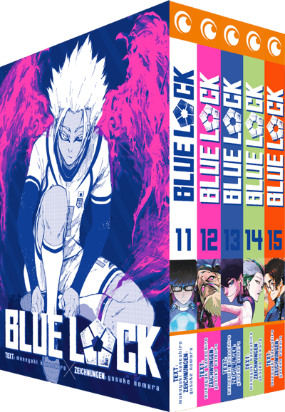 Blue Lock - Crunchyroll - Vol. 11-15 with Box