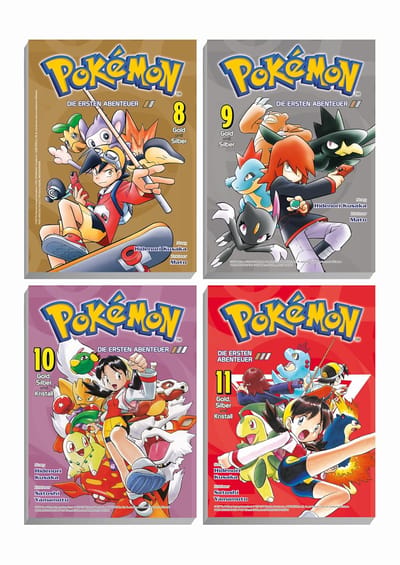 Pokémon – Manga Pack 03: Bundle 3: Gold and Silver || Gold, Silver and cyrstal 1