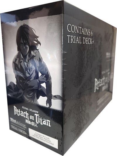 Attack on Titan: Final Season Trial Deck+ Display