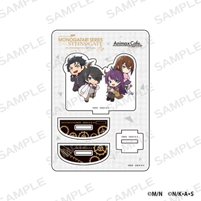 Bakemonogatari x STEINS;GATE - Yurayura Acrylaufsteller A - i-rights,LLC