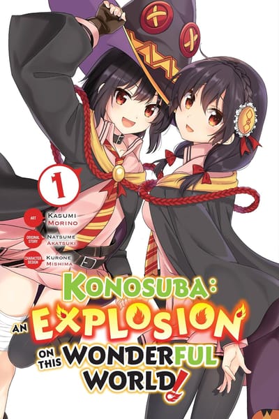 EN Konosuba: An Explosion on This Wonderful World! - Yen Press - Vol. 1 englische Ausgabe