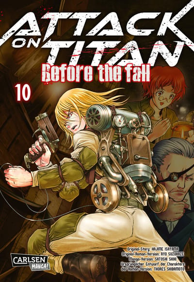 Attack on Titan Before the Fall Band 10