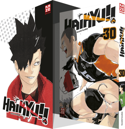 Haikyu!! Sammelbox 3 - Kaze - Band 30 mit Sammelschuber