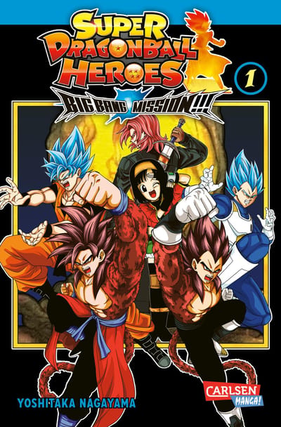 Super Dragon Ball Heroes Big Bang Mission!!! - Carlsen - Vol. 1