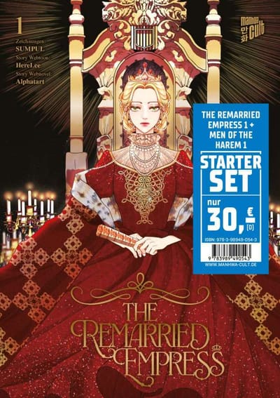 Starterset: The Remarried Empress und Men of the Harem  - Manga Cult - Band 01