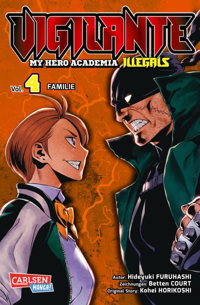 Vigilante My Hero Academia Illegals - Carlsen - Band 04