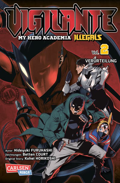 Vigilante My Hero Academia Illegals - Carlsen - Band 02
