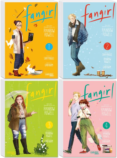 Fangirl Komplettpack – Band 01–04 Komplettpack