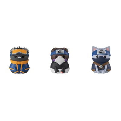 Naruto Shippuden (Once Upon A Time In Konoha Village) - Nyaruto! - Mega Cat Project Trading Figures - Special Set - Megahouse