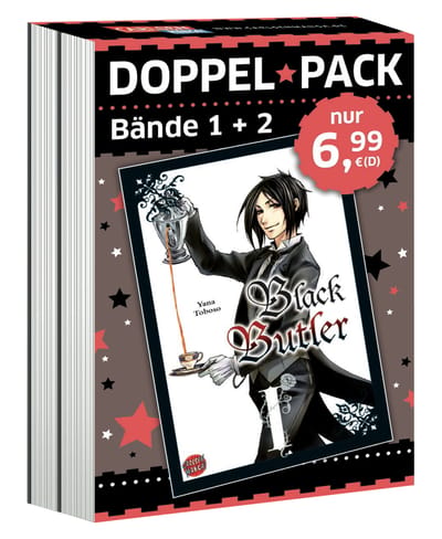 Black Butler Doppelpack – Band 01–02 Doppelpack