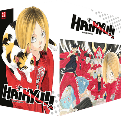 Haikyu!! Sammelbox 3 - Kaze - Band 21-30 im Schuber