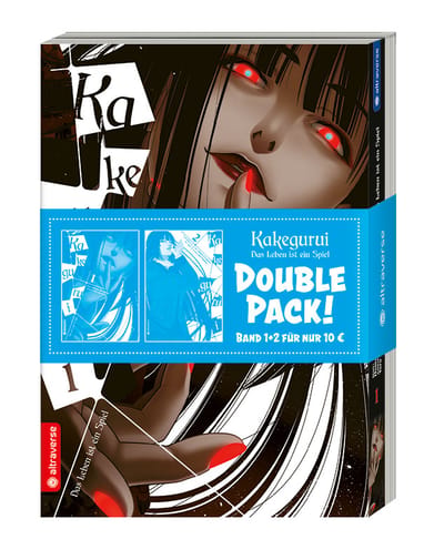 Kakegurui – Das Leben ist ein Spiel Double Pack - Altraverse - Band 001 & 2
